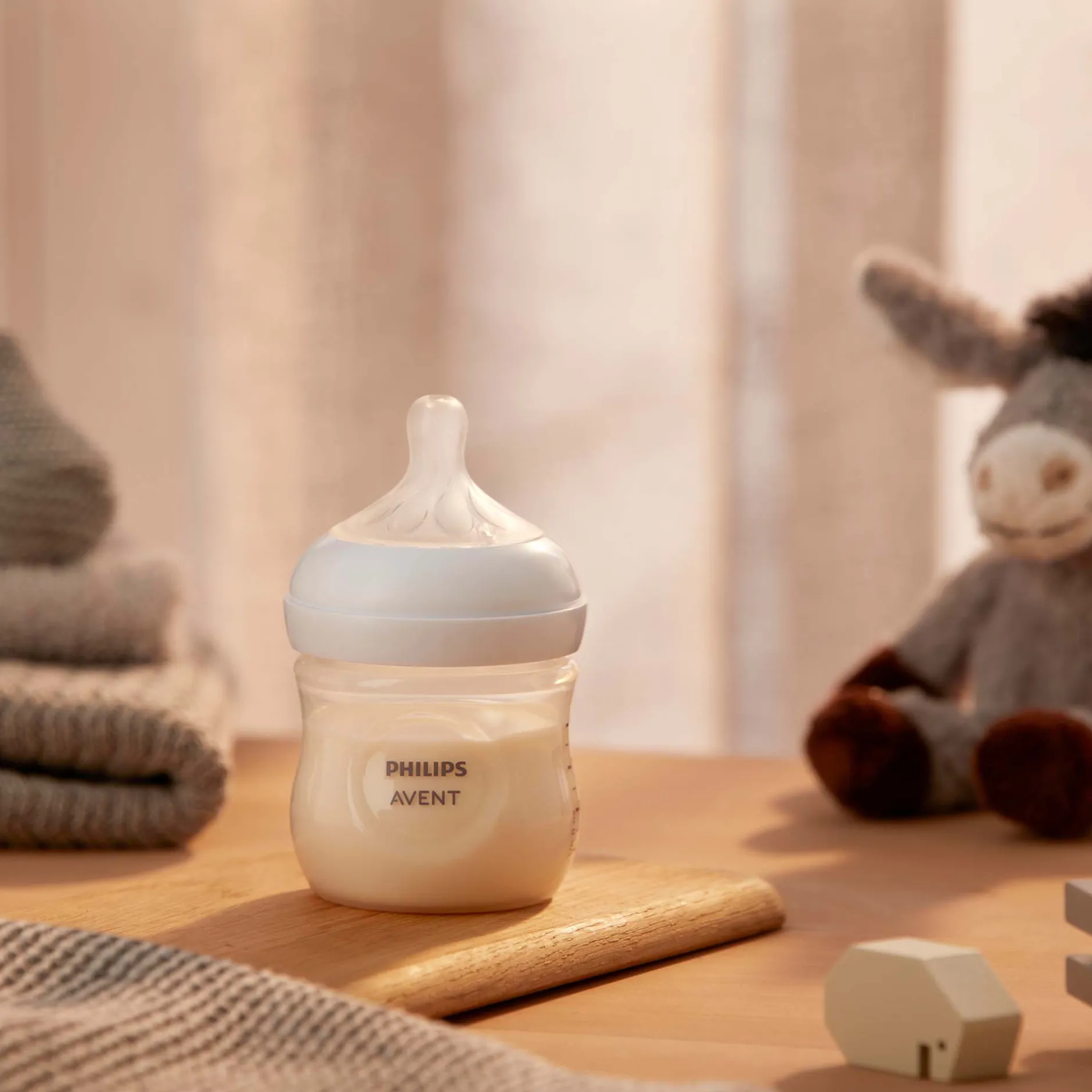 Flesspenen*Philips Avent Natural Flesspeen 0M+ transparant