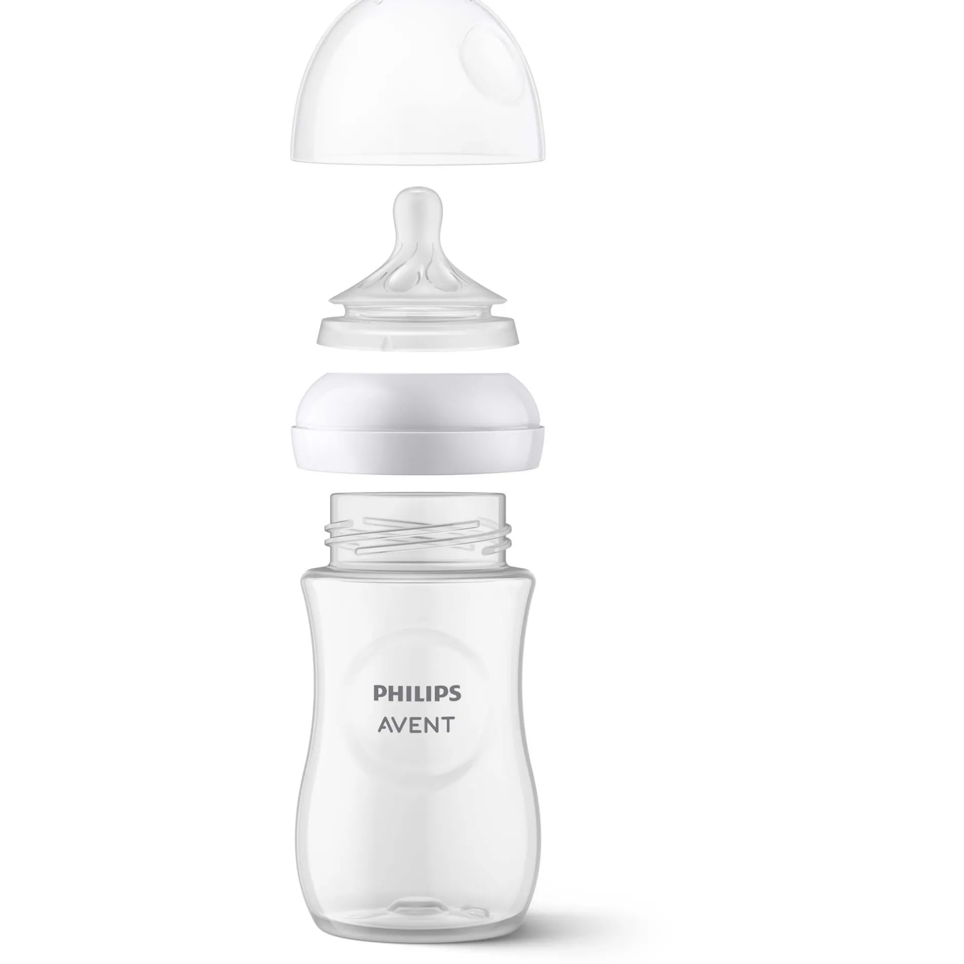 Flesspenen*Philips Avent Natural Flesspeen 1M+ transparant