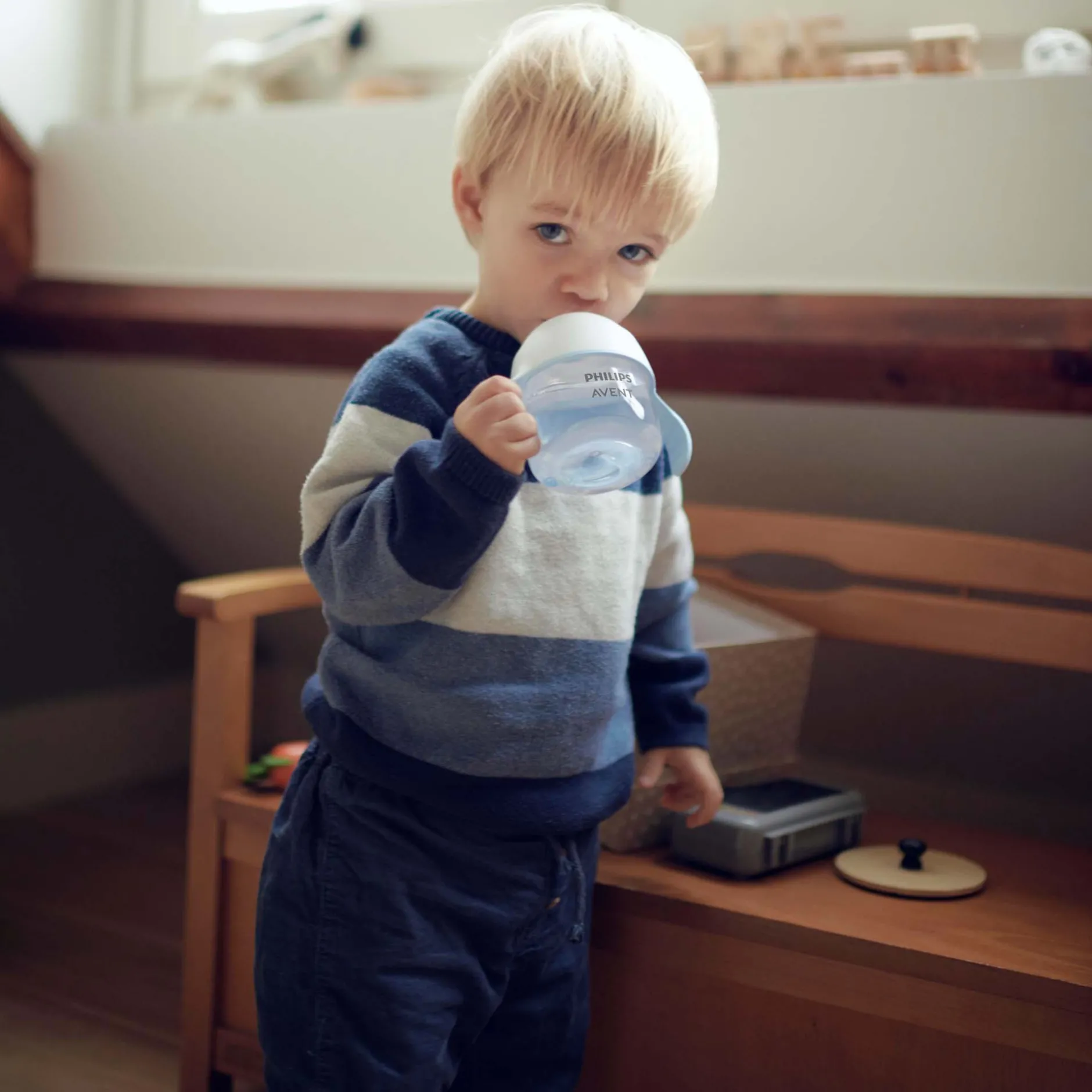 Drinkbekers*Philips Avent Overgangsbeker 6M+ transparant