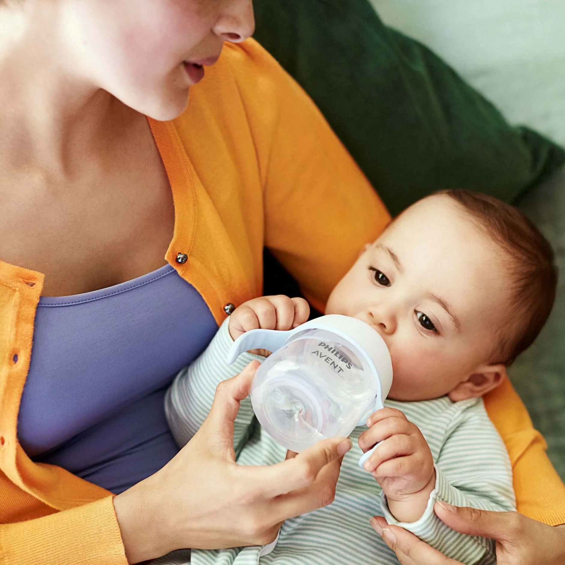 Drinkbekers*Philips Avent Overgangsbeker 6M+ transparant