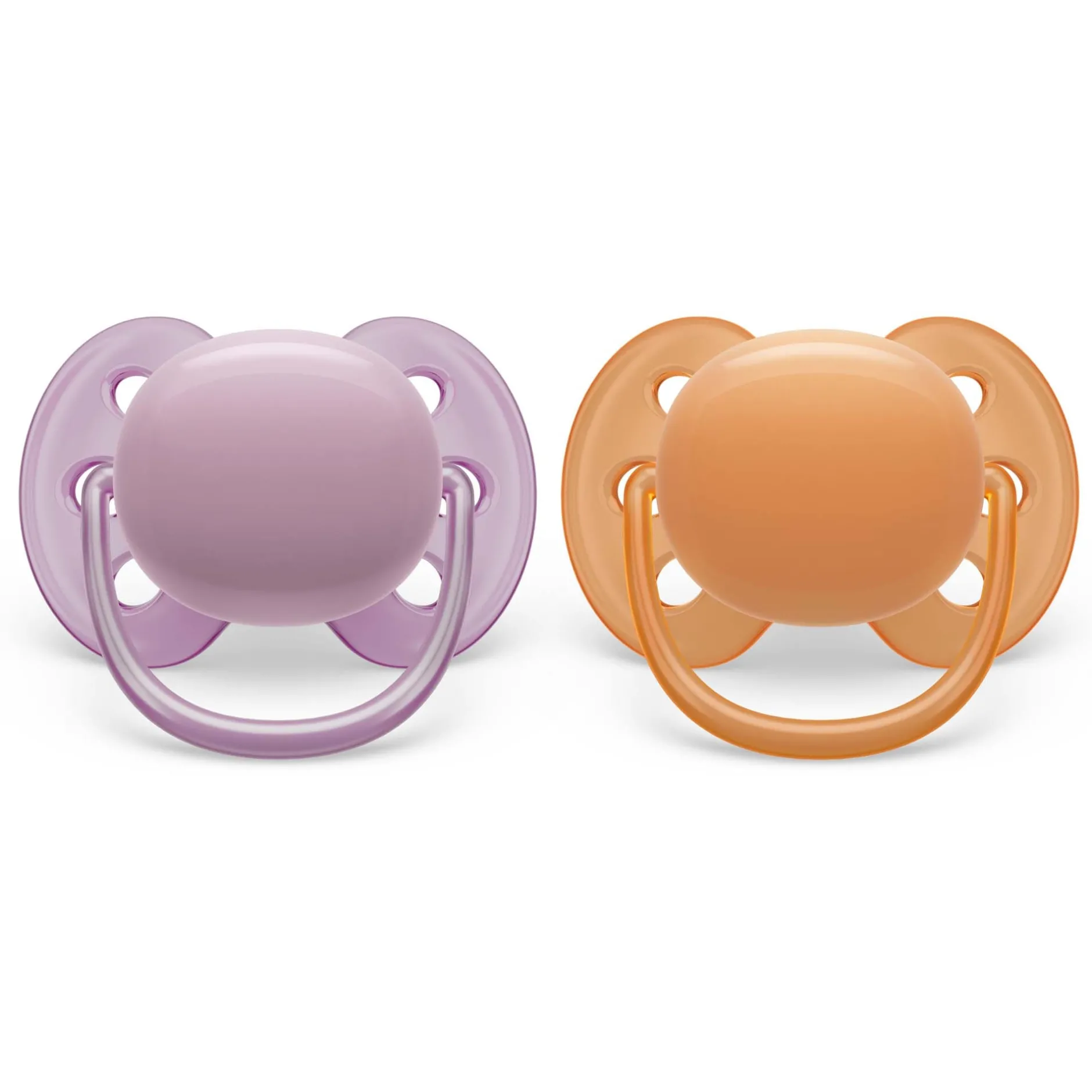 Fopspenen|Fopspenen & Accessoires*Philips Avent Ultra Soft Fopspeen 6-18mnd 2-pack Orange