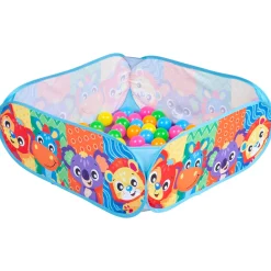 Speelkleden & Babygyms*Playgro ballenbak Adventure Pals Ball Pit Multi