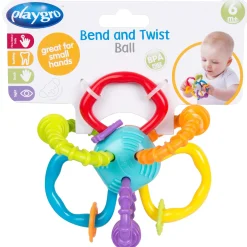 Rammelaars*Playgro rammelaar Bend & Twist ball Multi