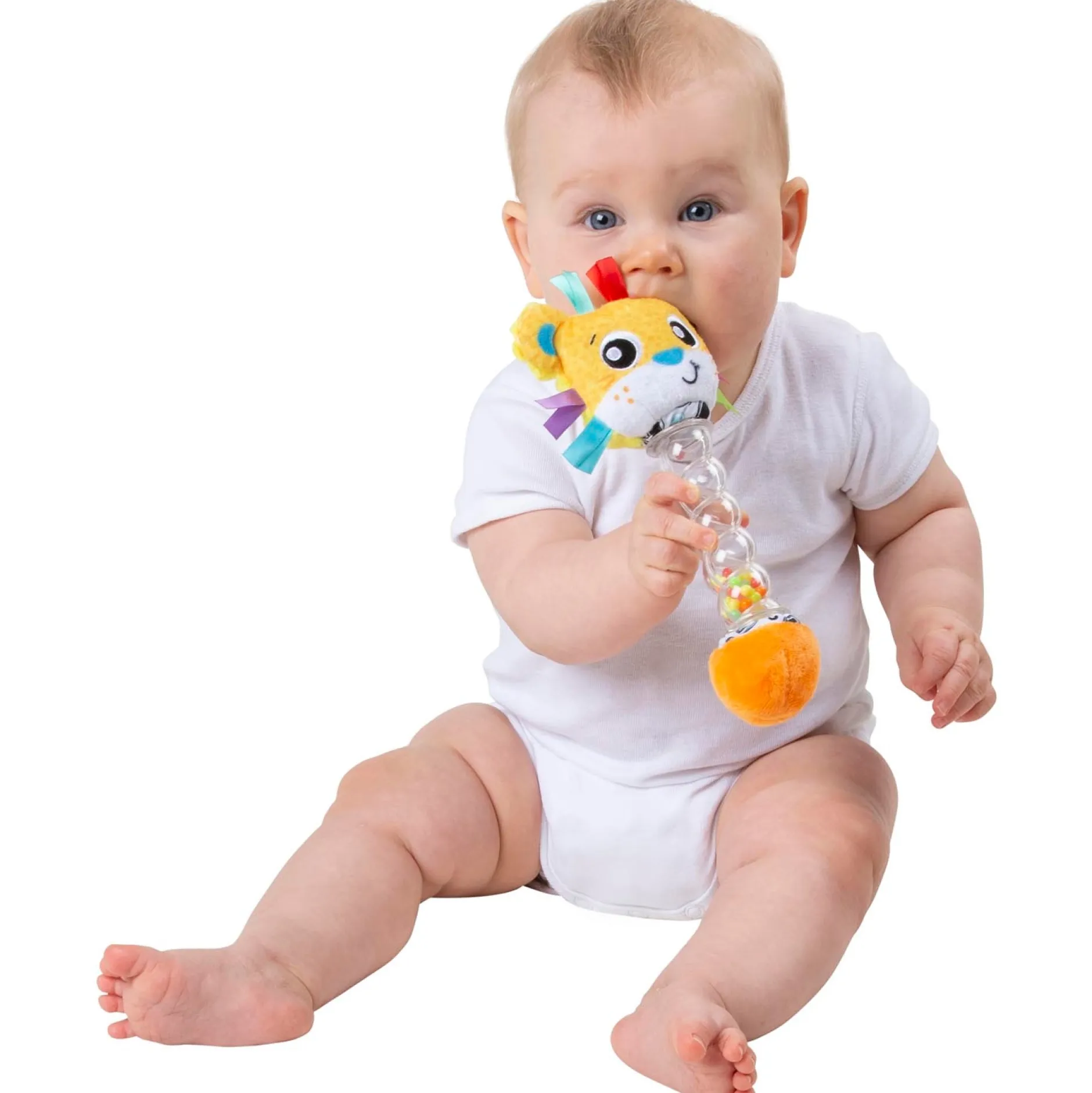 Rammelaars*Playgro rammelaar Safari Shaker Rain Rattle Stick Multi