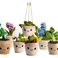 Overige Accessoires*Div. Merken Pluche Groene Plant groen