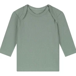 Pyjama's|Pyjama's*Prénatal Prenatal baby rib pyjama groen Midgreen