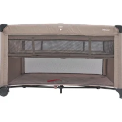 Campingbedden|Bundels En Combideals*Prénatal Prenatal campingbed Sinne taupe met matras & matrashoes
