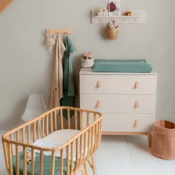 Aankleedkussens & -Hoezen*Prénatal aankleedkussenhoes Little Knits groen
