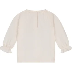 Shirts & Blouses|Shirts & Blouses*Prénatal baby blouse lange mouwen effen wit Dark Off-White