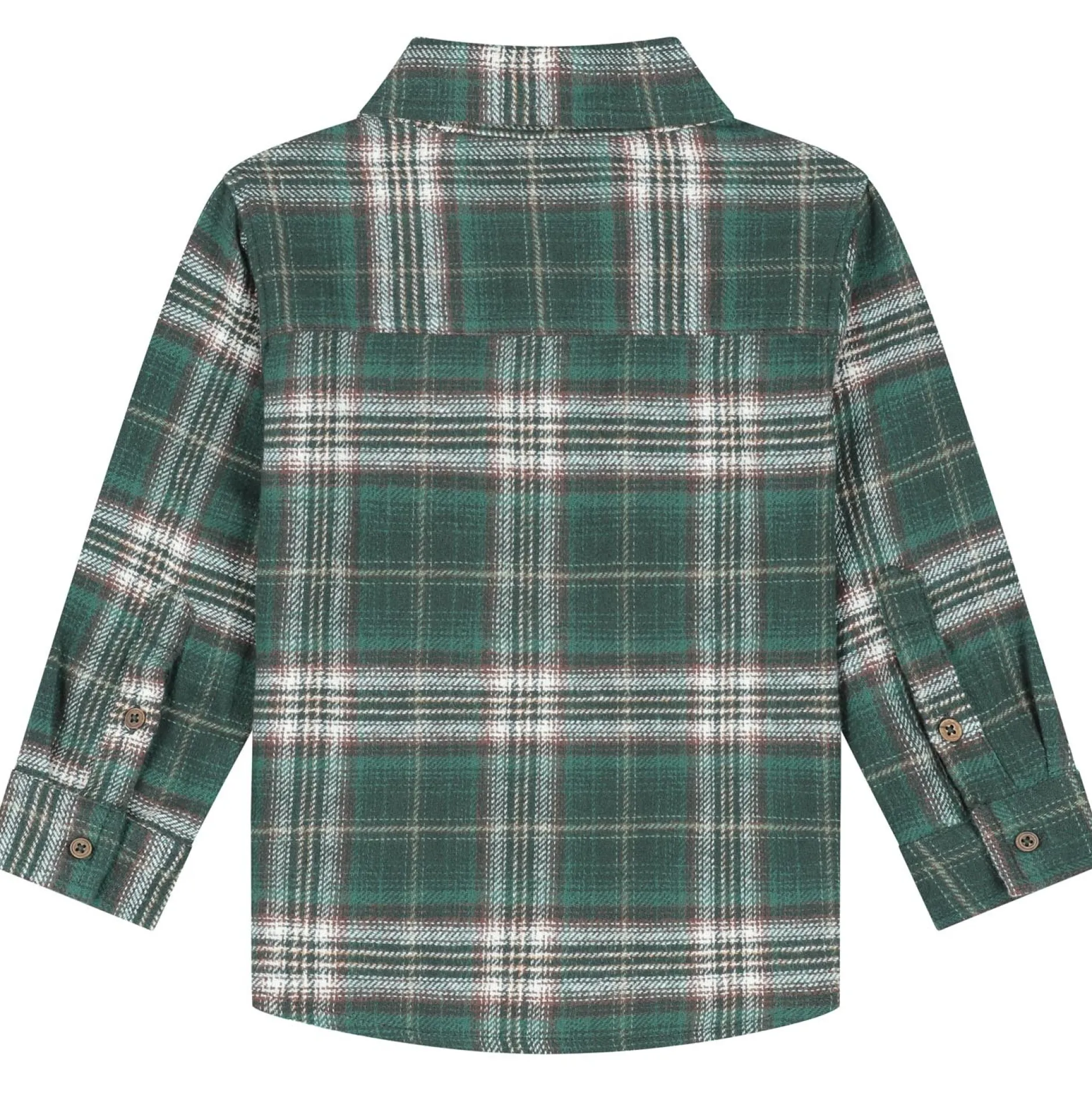Shirts & Blouses|Shirts & Blouses*Prénatal baby blouse lange mouwen ruit groen Multi