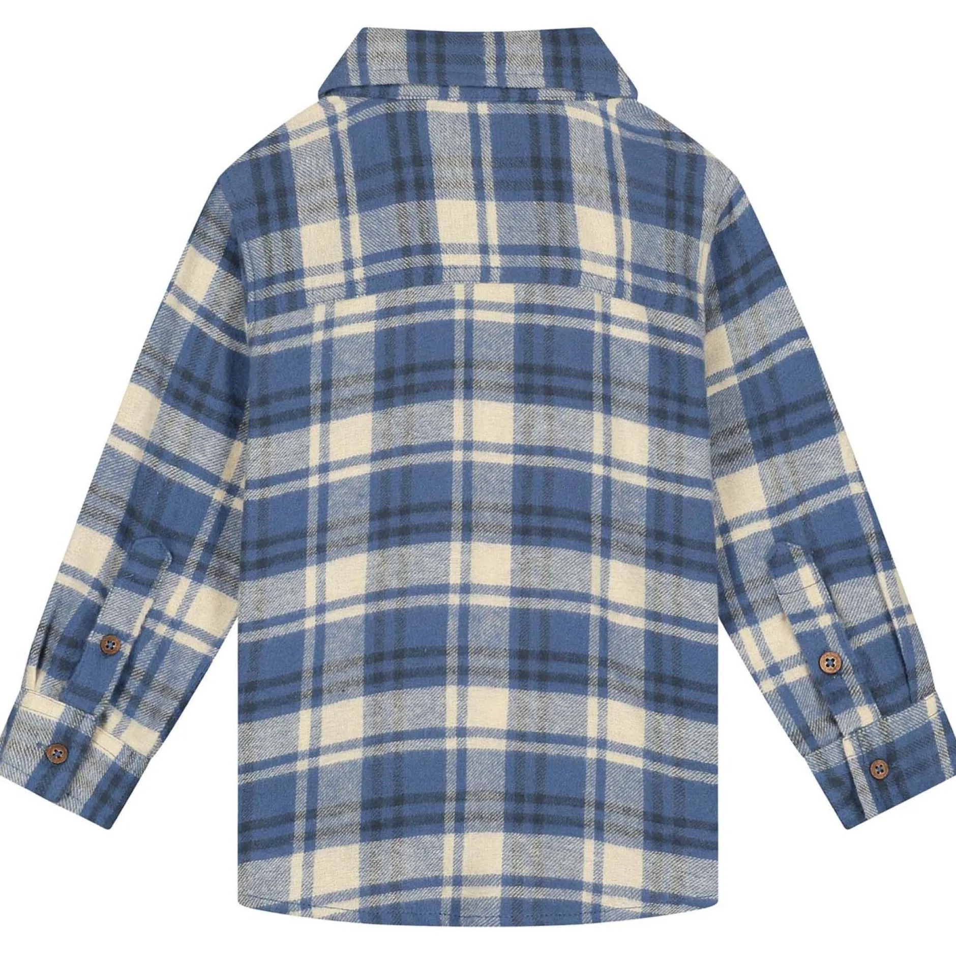 Shirts & Blouses|Shirts & Blouses*Prénatal baby blouse lange mouwen ruit blauw Royal Blue