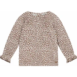 Shirts & Blouses|Shirts & Blouses*Prénatal baby blouse lange mouwen dierenprint beige Dark Off-White