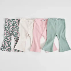 Broeken & Leggings|Broeken*Prénatal baby broek  bloemen multi Dark Mint Green