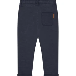 Broeken & Tuinbroeken|Broeken*Prénatal baby broek  effen blauw Dark Bluegrey