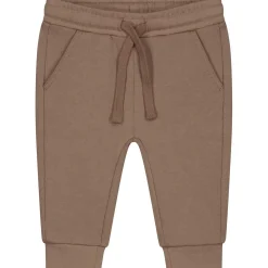 Broeken & Tuinbroeken|Broeken*Prénatal baby broek effen bruin Light Mud Brown