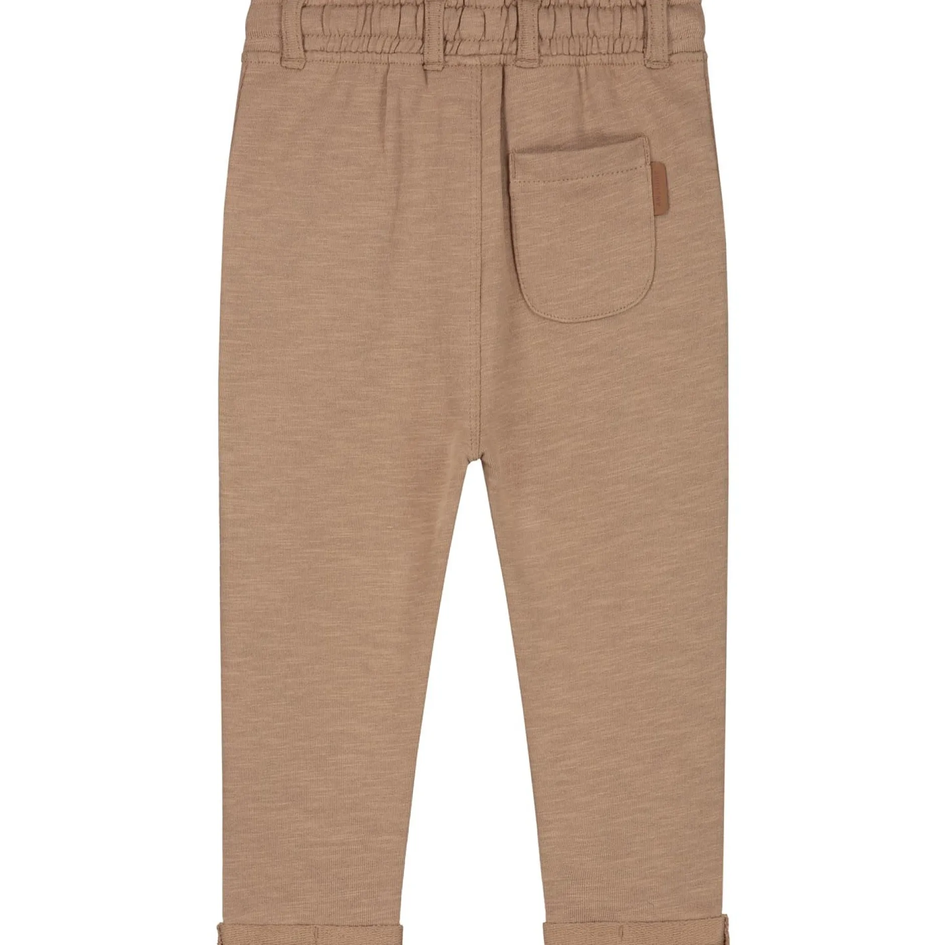Broeken & Tuinbroeken|Broeken*Prénatal baby broek effen bruin Light Mud Brown