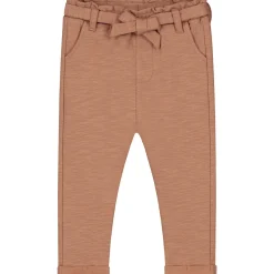 Broeken & Leggings|Broeken*Prénatal baby broek effen bruin Mud Brown