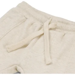 Broeken & Tuinbroeken|Broeken*Prénatal baby broek  effen beige Soft Beige Melange