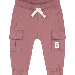 Broeken & Tuinbroeken|Broeken*Prénatal baby broek  effen paars Grape Purple