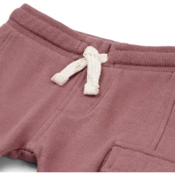 Broeken & Tuinbroeken|Broeken*Prénatal baby broek  effen paars Grape Purple