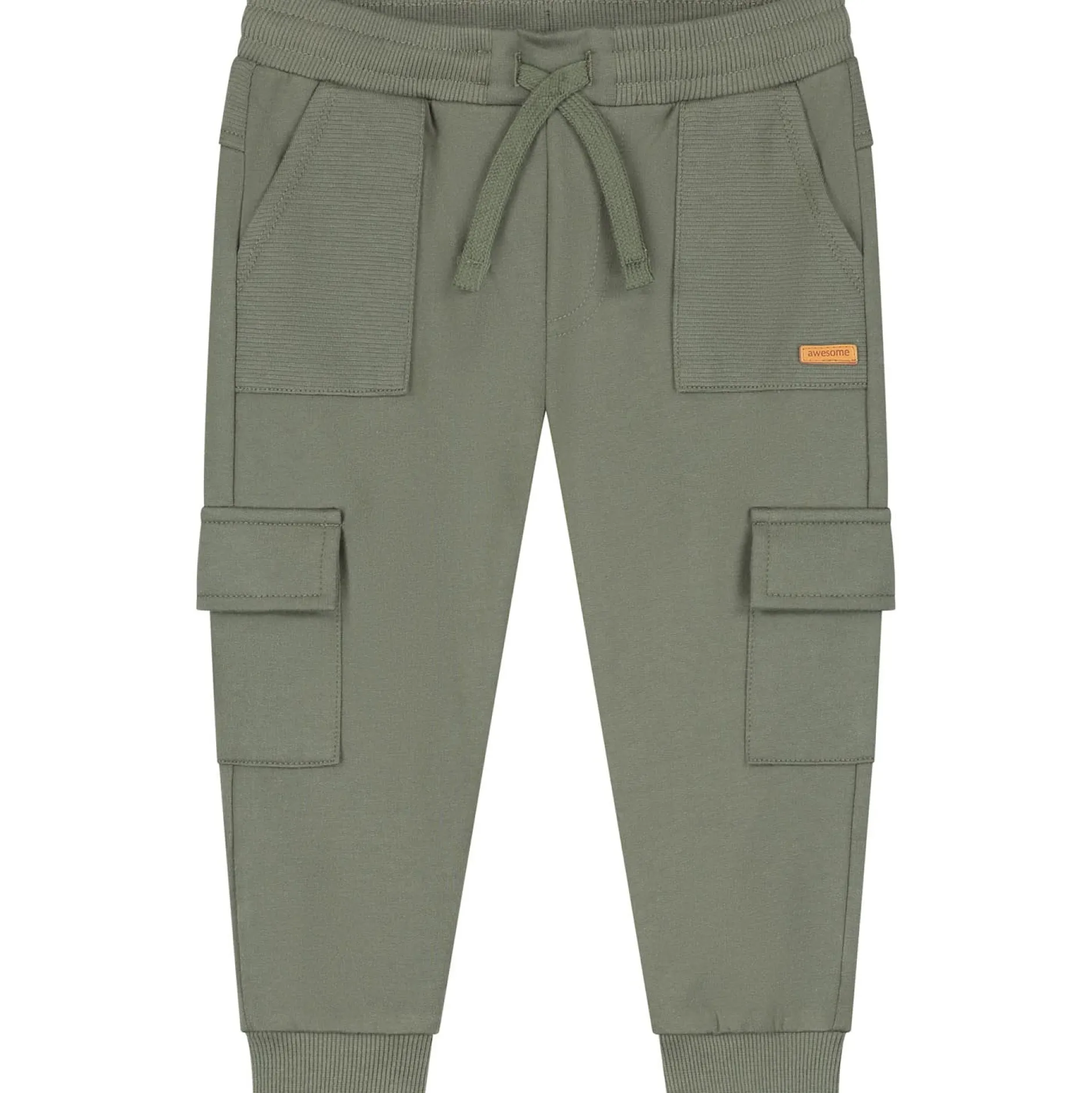Broeken & Tuinbroeken|Broeken*Prénatal baby broek effen groen Leaf Gree