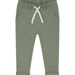 Broeken & Tuinbroeken|Broeken*Prénatal baby broek  effen groen Light Khaki Green