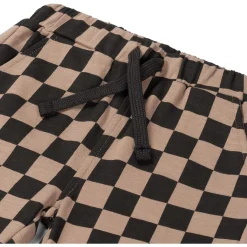Broeken & Tuinbroeken|Broeken*Prénatal baby broek  ruit bruin Light Mud Brown