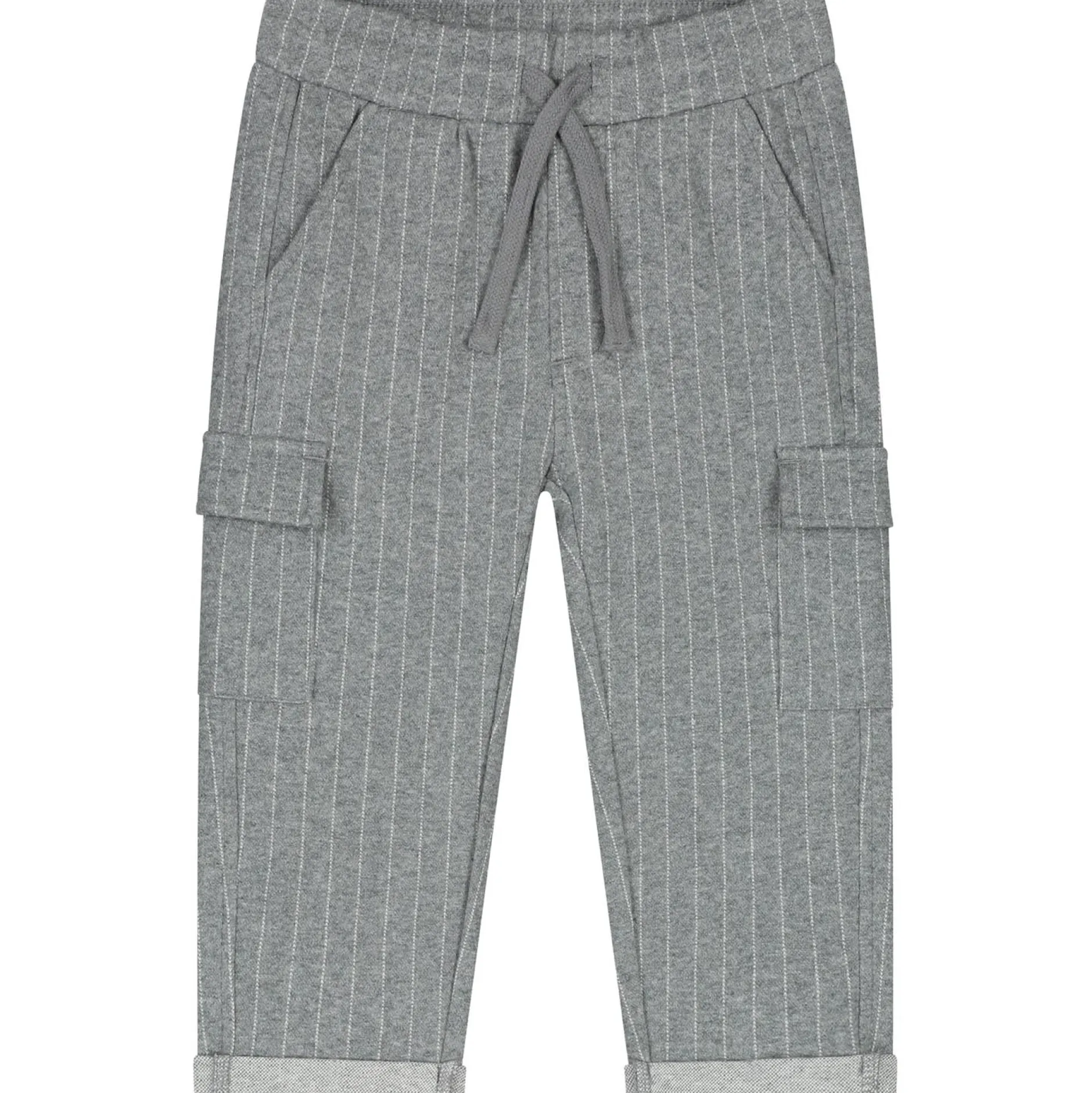 Broeken & Tuinbroeken|Broeken*Prénatal baby broek strepen grijs Dark Stone Melange