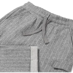 Broeken & Tuinbroeken|Broeken*Prénatal baby broek strepen grijs Dark Stone Melange