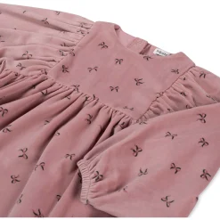 Jurken & Rokken|Jurken & Rokken*Prénatal baby jurk lange mouwen all over print roze Light Pinkshade