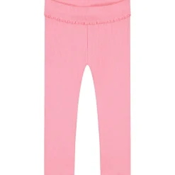 Broeken & Leggings|Leggings*Prénatal baby legging  effen roze Pink Shade