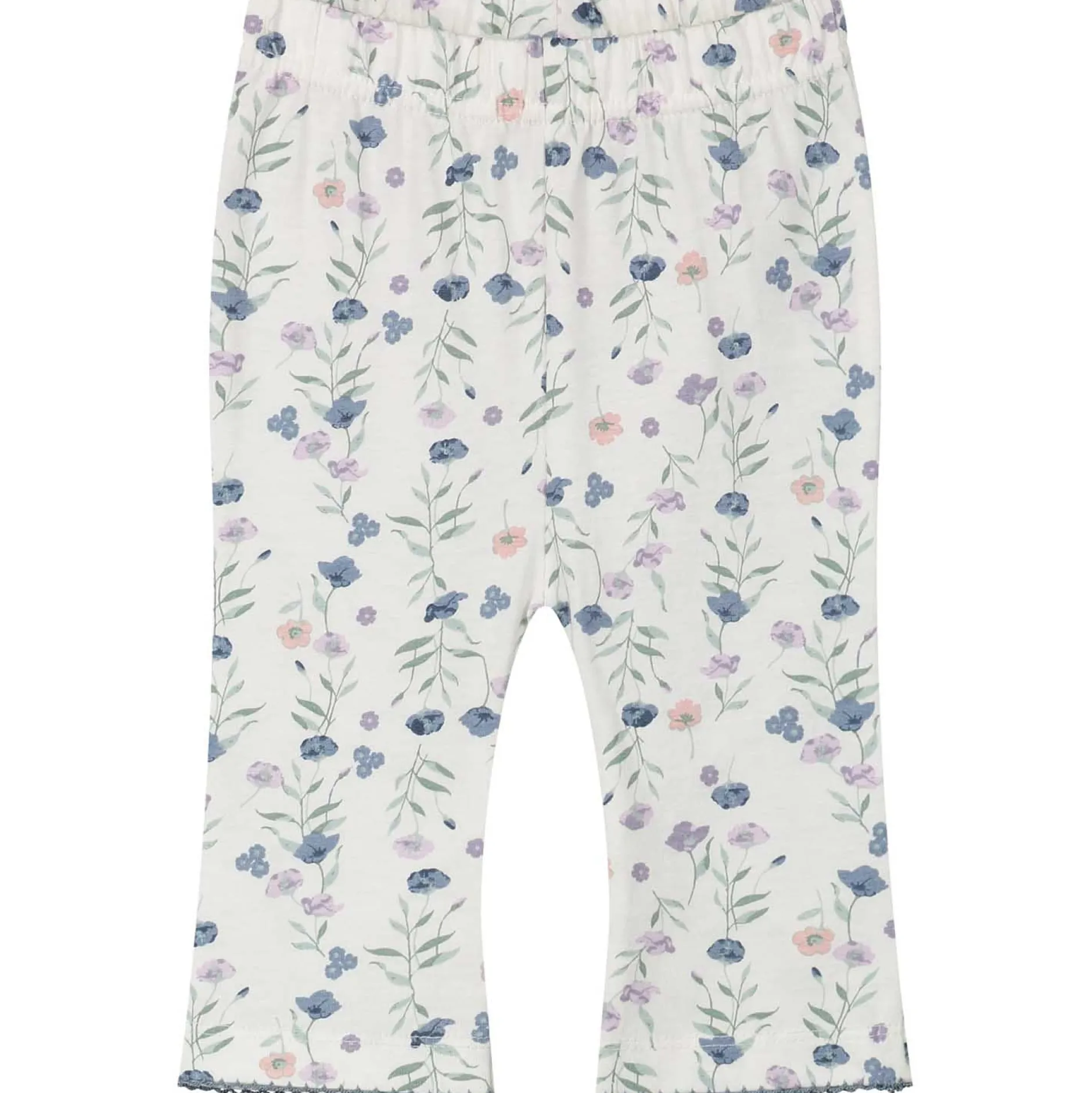 Pyjama's|Pyjama's*Prénatal baby pyjama poppy bloem wit Ivoor Wit
