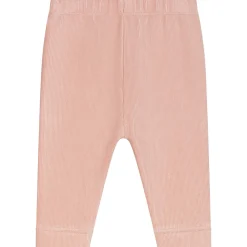 Pyjama's|Pyjama's*Prénatal baby pyjama rib velour roze Powder Pink