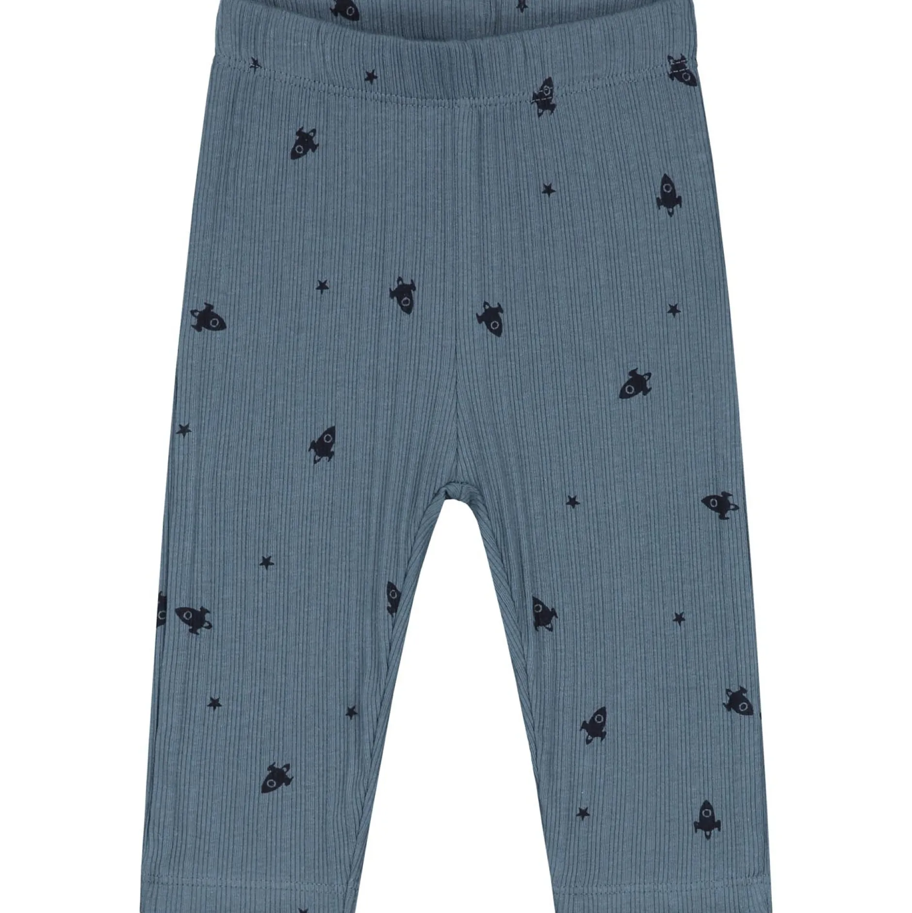 Pyjama's|Pyjama's*Prénatal baby pyjama ruimte rib blauw Steel Blue