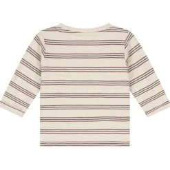 Shirts & Blouses|Shirts & Blouses*Prénatal baby shirt lange mouwen strepen beige Soft Beige Melange