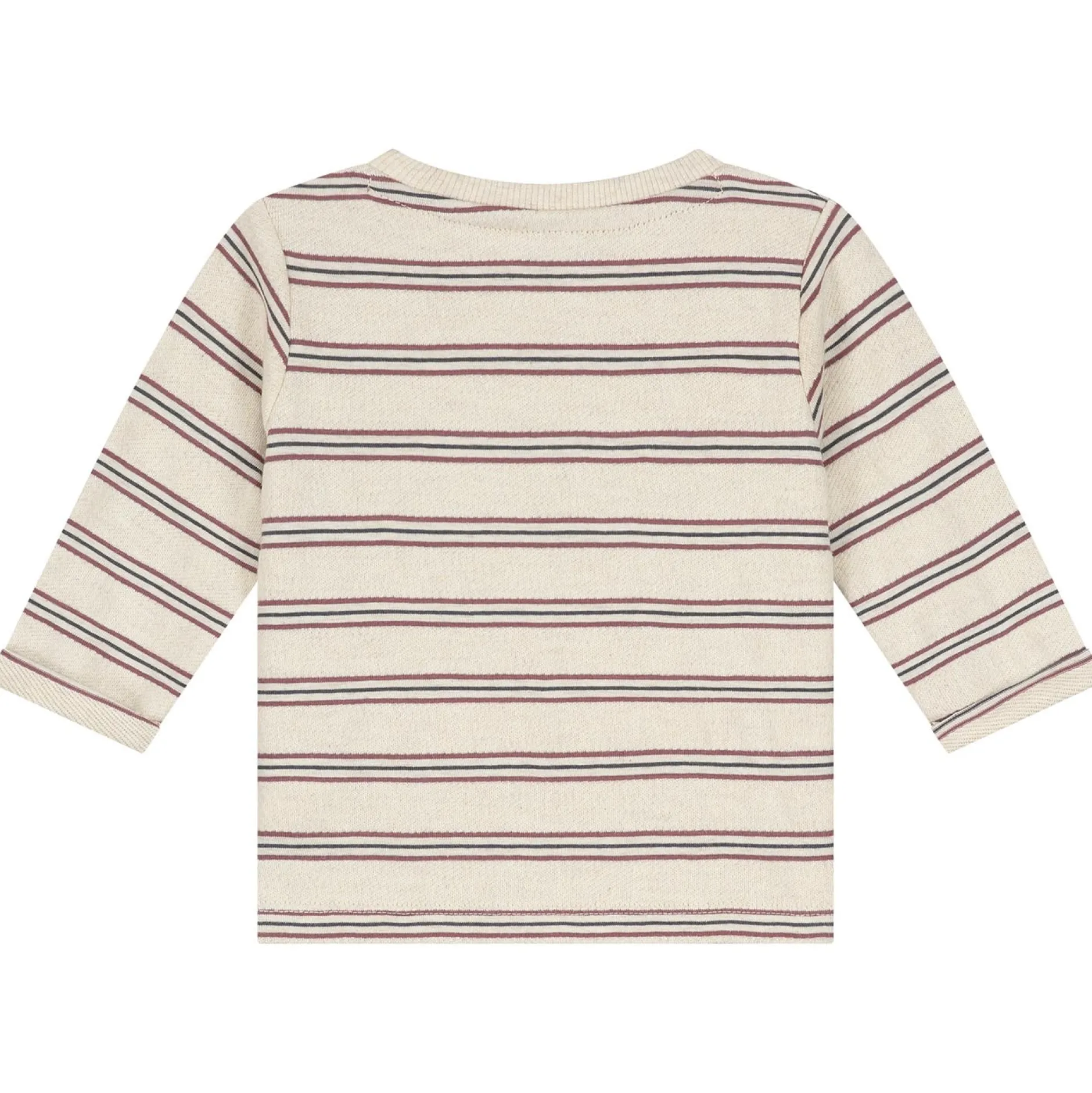 Shirts & Blouses|Shirts & Blouses*Prénatal baby shirt lange mouwen strepen beige Soft Beige Melange