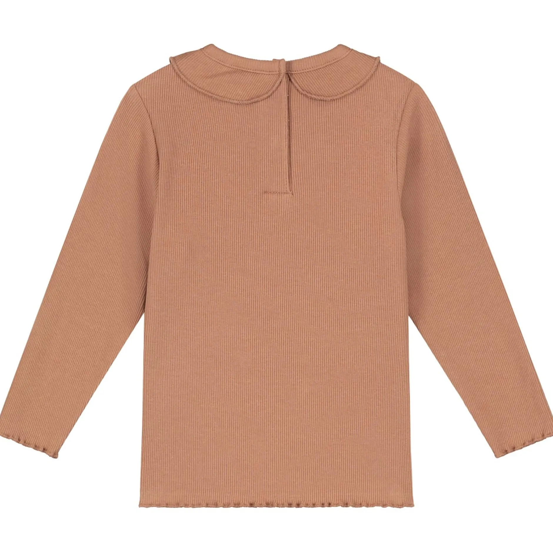 Shirts & Blouses|Shirts & Blouses*Prénatal baby shirt lange mouwen effen bruin Mud Brown