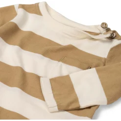Shirts & Blouses|Shirts & Blouses*Prénatal baby shirt lange mouwen strepen bruin Dark Yellow Brown