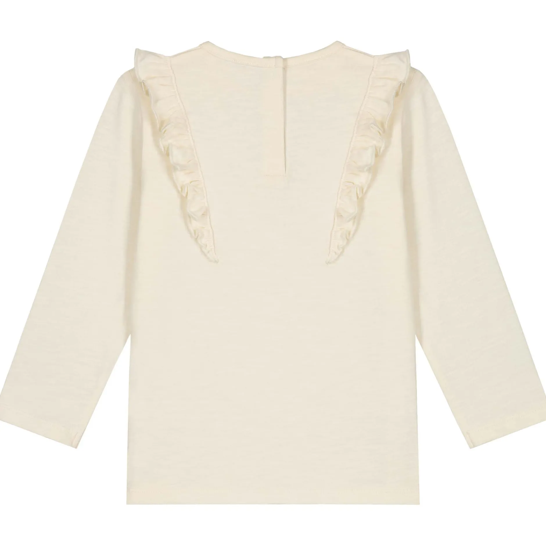 Shirts & Blouses|Shirts & Blouses*Prénatal baby shirt lange mouwen effen beige Dark Off-White