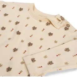 Shirts & Blouses|Shirts & Blouses*Prénatal baby shirt lange mouwen printopdruk beige Soft Ecru