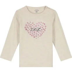 Shirts & Blouses|Shirts & Blouses*Prénatal baby shirt lange mouwen tekst beige Light Brown Melange