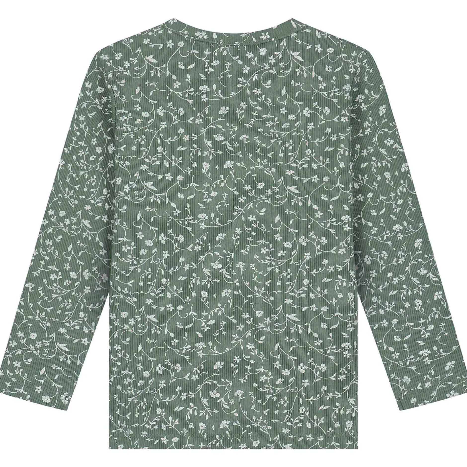 Shirts & Blouses|Shirts & Blouses*Prénatal baby shirt lange mouwen all over print groen Light Forest Green