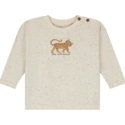 Shirts & Blouses|Shirts & Blouses*Prénatal baby shirt lange mouwen printopdruk multi Soft Ecru