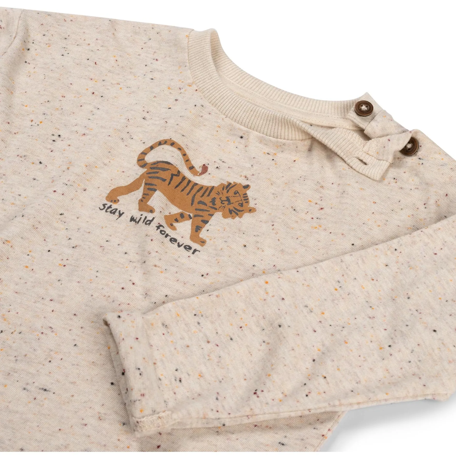 Shirts & Blouses|Shirts & Blouses*Prénatal baby shirt lange mouwen printopdruk multi Soft Ecru