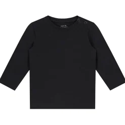 Shirts & Blouses|Shirts & Blouses*Prénatal baby shirt lange mouwen effen zwart Black