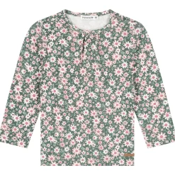Shirts & Blouses|Shirts & Blouses*Prénatal baby shirt lange mouwen bloemen multi Dark Mint Green