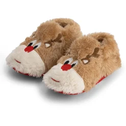 Schoenen & Slofjes|Schoenen & Slofjes*Prénatal baby sloffen kerstmis  bruin Brown
