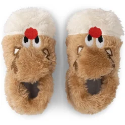 Schoenen & Slofjes|Schoenen & Slofjes*Prénatal baby sloffen kerstmis  bruin Brown
