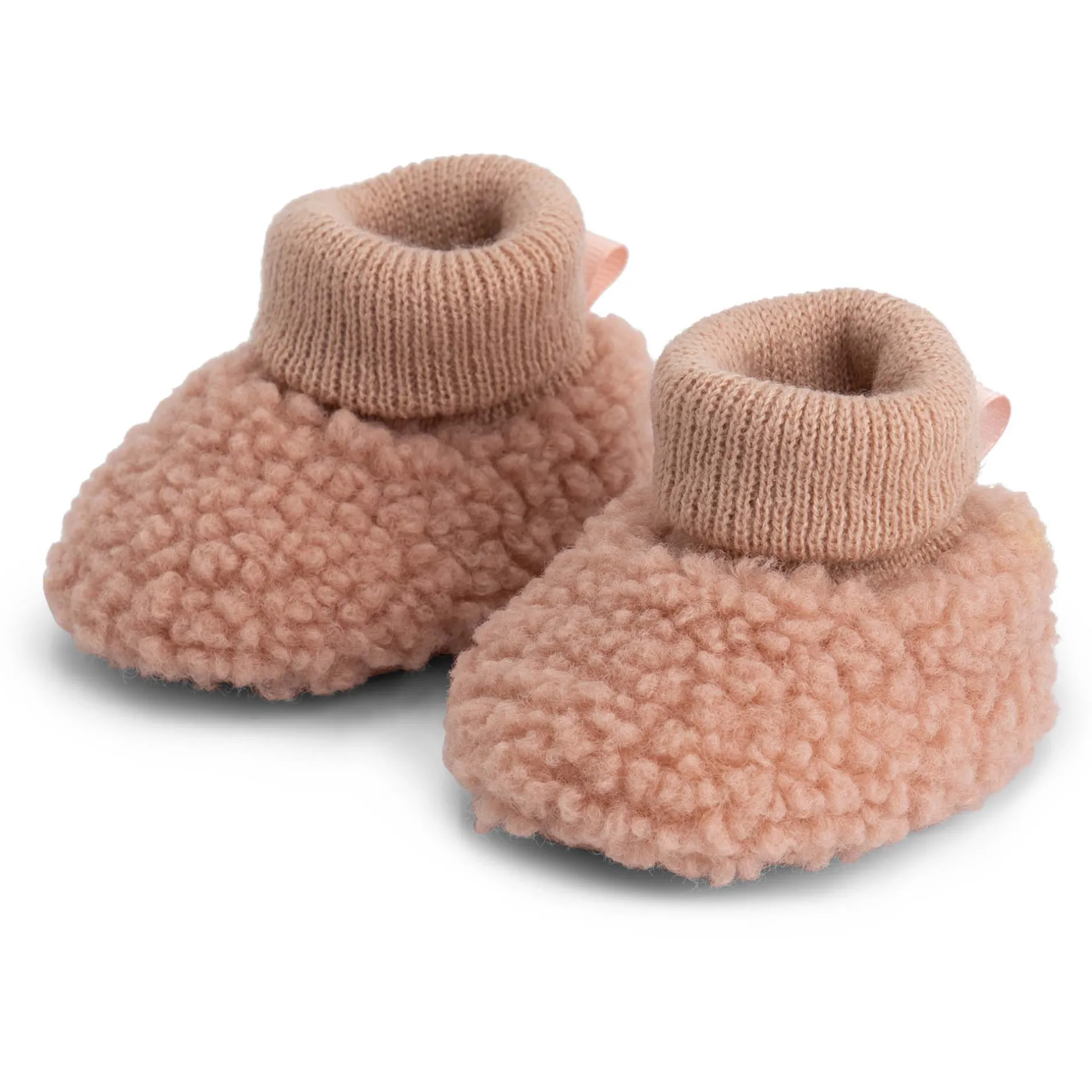 Schoenen & Slofjes|Slofjes & Schoenen*Prénatal baby sloffen teddy roze Mid Pink
