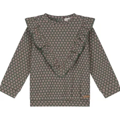 Truien & Vesten|Shirts & Blouses*Prénatal baby sweater lange mouwen all over print multi Dark Bottle Green